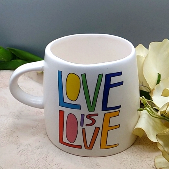 Love is Love Ceramic Coffee Mug - Picture 3 of 9